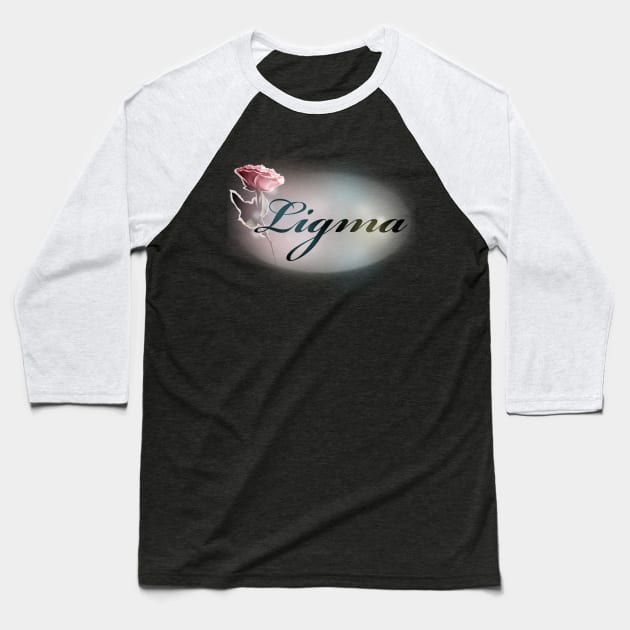 Ligma Shirt but classy Baseball T-Shirt by sandpaperdaisy